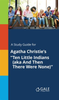 A_Study_Guide_For_Agatha_Christie_s__Ten_Little_Indians__Aka_And_Then_There_Were_None__