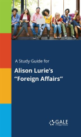 A_Study_Guide_For_Alison_Lurie_s__Foreign_Affairs_